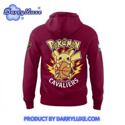 NBA Cleveland Cavaliers x Pokemon Night Hoodie Set 2025