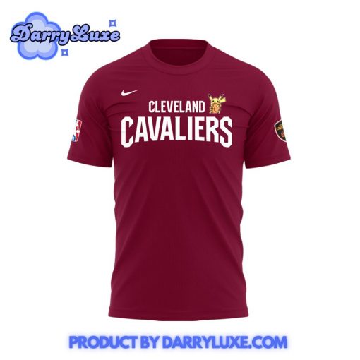 NBA Cleveland Cavaliers x Pokemon Night Shirt 2025