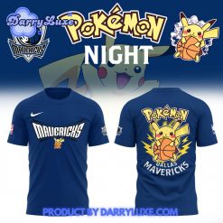 NBA Dallas Mavericks x Pokemon Night Shirt 2025