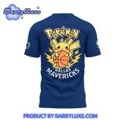 NBA Dallas Mavericks x Pokemon Night Shirt 2025