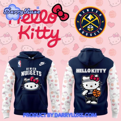 NBA Denver Nuggets x Hello Kitty 2025 Hoodie Set