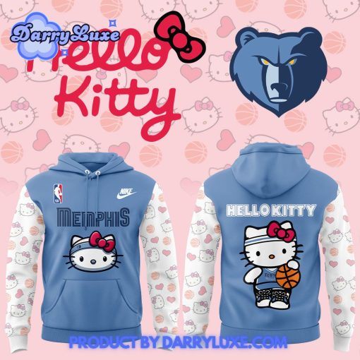 NBA Memphis Grizzlies x Hello Kitty 2025 Hoodie Set