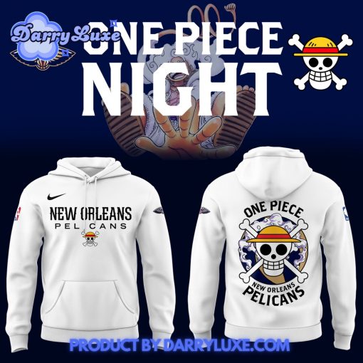 NBA New Orleans Pelicans x One Piece Night Hoodie Set 2025