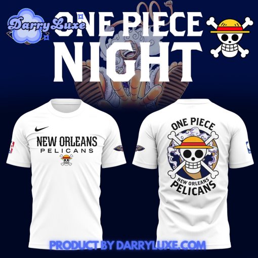 NBA New Orleans Pelicans x One Piece Night Shirt 2025