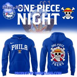 NBA Philadelphia 76ers x One Piece Night Hoodie Set 2025