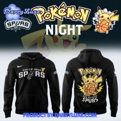 NBA San Antonio Spurs x Pokemon Night Hoodie Set 2025