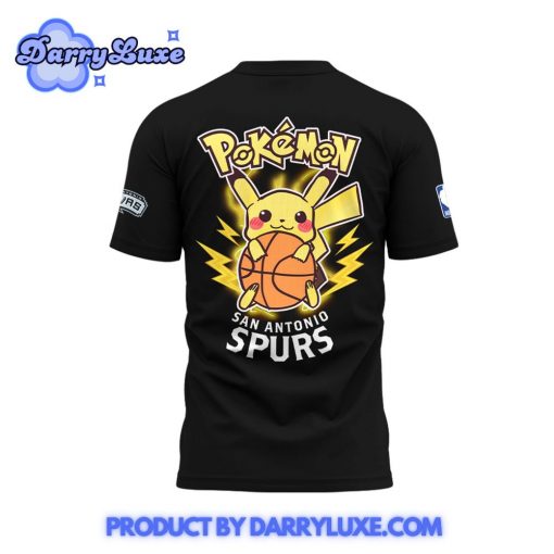 NBA San Antonio Spurs x Pokemon Night Shirt 2025