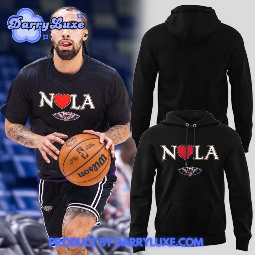 New Orleans Pelicans NBA Nola Strong 2025 Hoodie Set