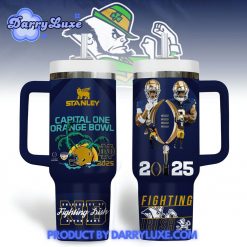 Notre Dame Football 2025 Orange Bowl Champions Stanley Tumbler