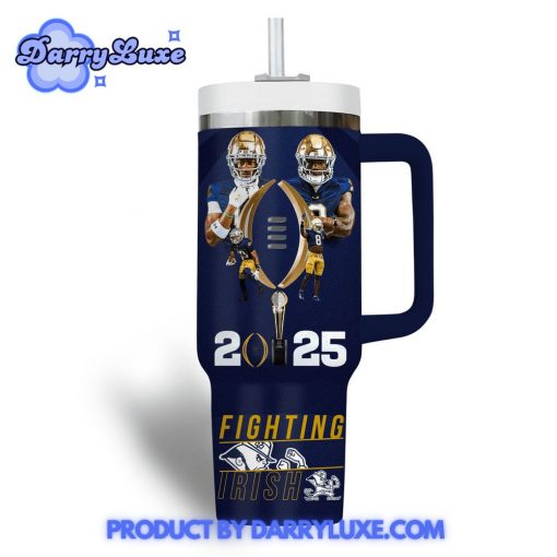 Notre Dame Football 2025 Orange Bowl Champions Stanley Tumbler