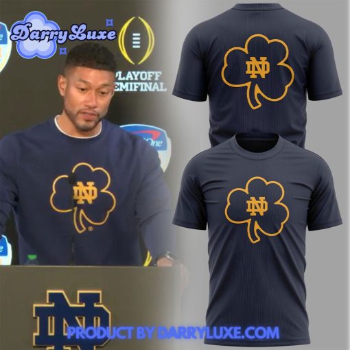 Notre Dame Football Coach Marcus Freeman CLOVER Shirt