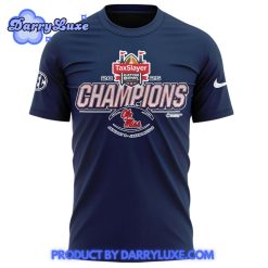 Ole Miss Football 2025 TaxSlayer Gator Bowl Shirt