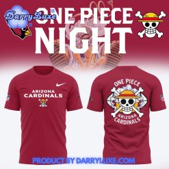 One Piece x Arizona Cardinals NFL 2025 Shirt