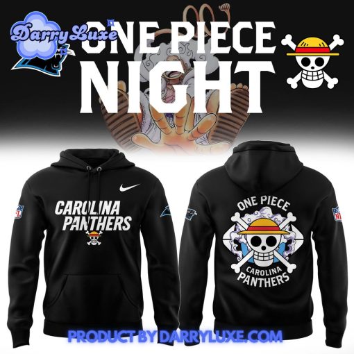 One Piece x Carolina Panthers NFL 2025 Hoodie Set