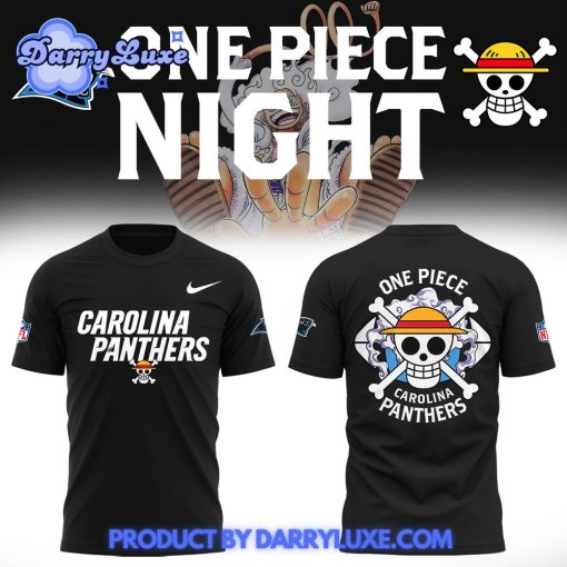 One Piece x Carolina Panthers NFL 2025 Shirt