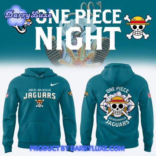 One Piece x Jacksonville Jaguars NFL 2025 Hoodie Set