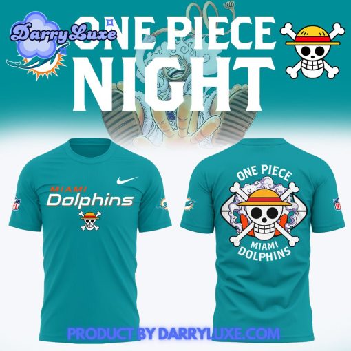 One Piece x Miami Dolphins NFL 2025 Shirt