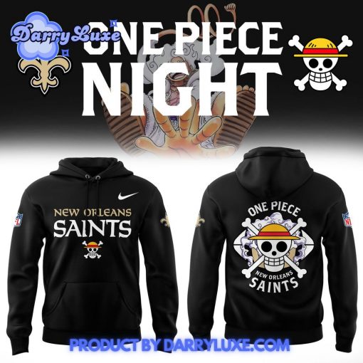 One Piece x New Orleans Saints NFL 2025 Hoodie Set