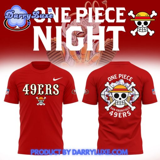 One Piece x San Francisco 49ers NFL 2025 Shirt