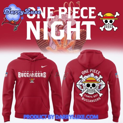 One Piece x Tampa Bay Buccaneers NFL 2025 Hoodie Set