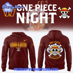 One Piece x Washington Commanders NFL 2025 Hoodie Set