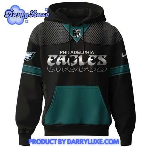 Philadelphia Eagles Carbon Black Fashion Game Hoodie Set 2025