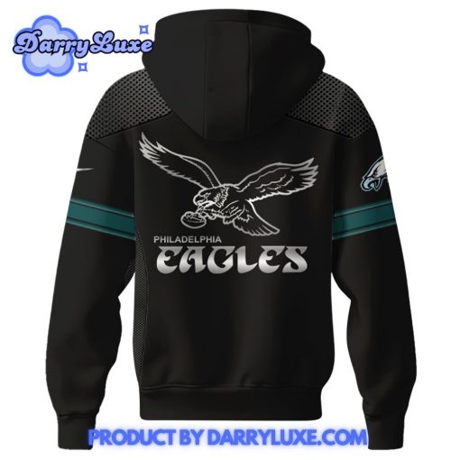 Philadelphia Eagles Carbon Black Fashion Game Hoodie Set 2025