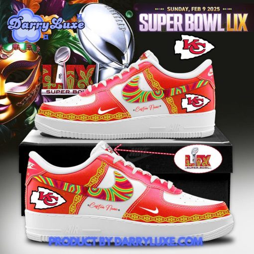 Kansas City Chiefs Super Bowl LIX 2025 Nike Air Force 1