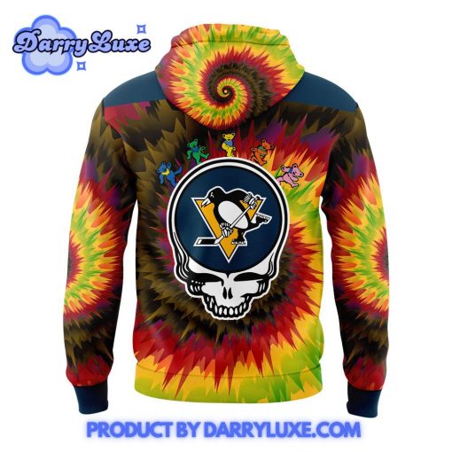 Pittsburgh Penguins x Grateful Dead Night Hoodie Set 2025