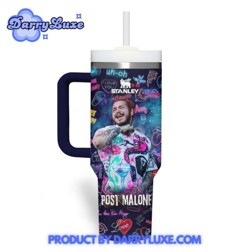 Post Malone 2025 Neon Moon Stanley Tumbler