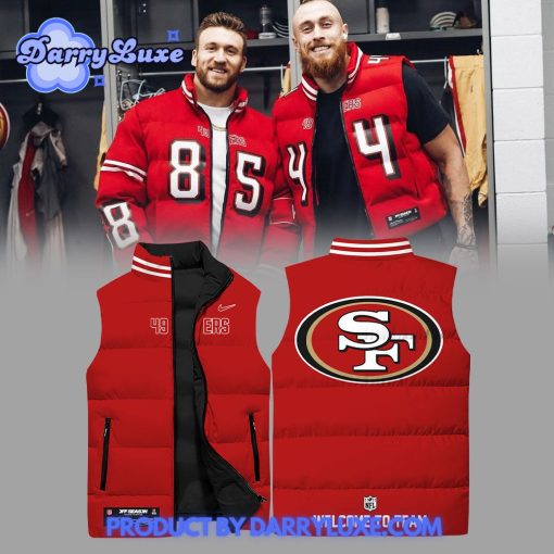 San Francisco 49ers Player and Team Puffer Jackets Off Season