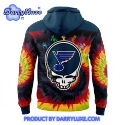 St Louis Blues x Grateful Dead Night Hoodie Set 2025