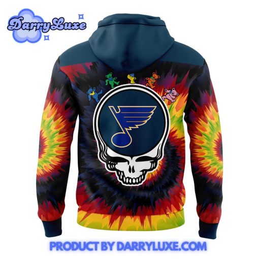 St. Louis Blues x Grateful Dead Night Hoodie Set 2025