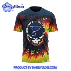 St. Louis Blues x Grateful Dead Night Shirt 2025