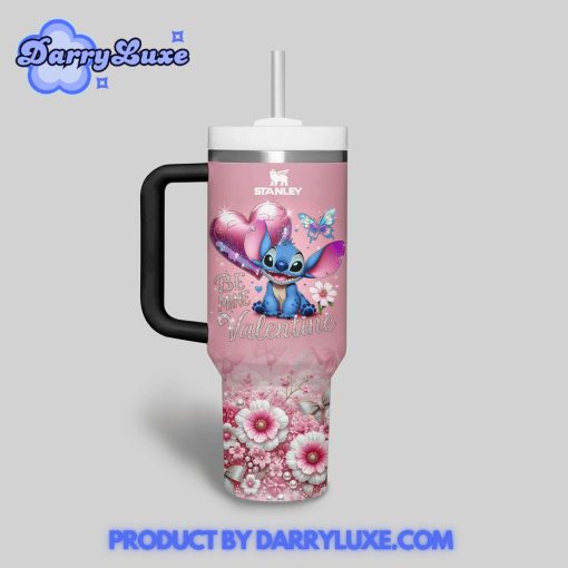 Stitch Be Mine Valentine 2025 Stanley Tumbler