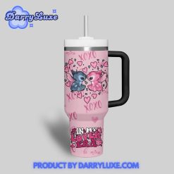 Stitch Be Mine Valentine 2025 Stanley Tumbler