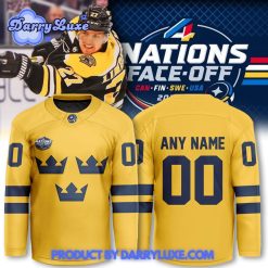 Sweden Ice Hockey 4 Nation Face-Off 2025 Hockey Jersey