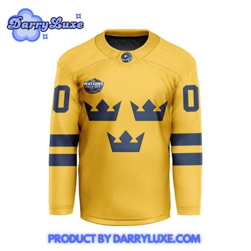 Sweden Ice Hockey 4 Nation Face-Off 2025 Hockey Jersey