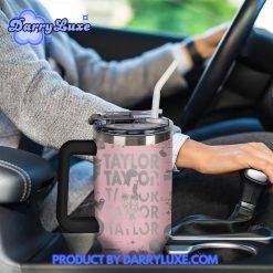 Taylor Swift Getaway Car Special Pink Stanley Tumbler