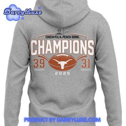 Texas Longhorns College Football Playoff 2025 Peach Bowl Champions Hoodie