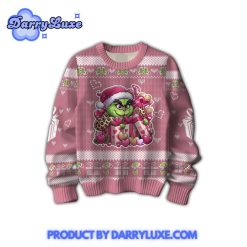 The Grinch Happy Valentine Day 2025 Ugly Sweater