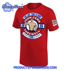 WWE Red John Cena Farewell Tour 2025 Shirt