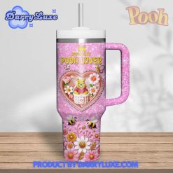 Winnie the Pooh Happy Valentine 2025 Stanley Tumbler