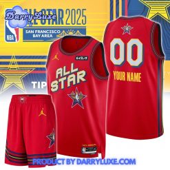 2025 NBA All-Star Game Premium Red Basketball Jersey