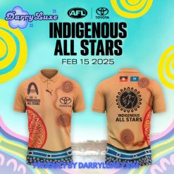 AFL 2025 Authentic Indigenous All Stars Polo Shirt