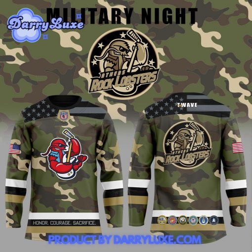 Athens Rock Lobsters Military Night Hockey Jersey 2025