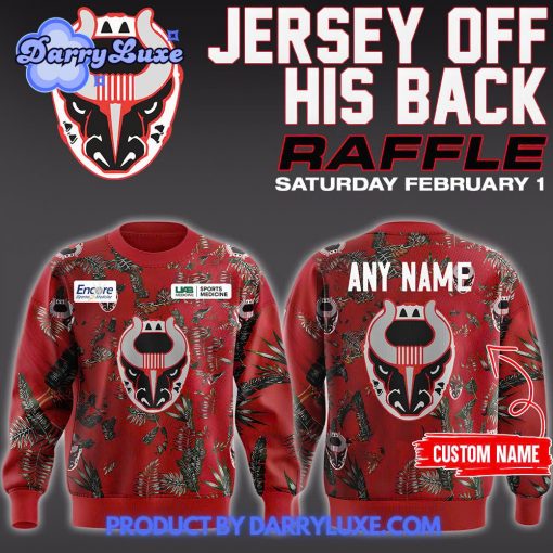 Birmingham Bulls Jersey Off His Back Raffle Sweatshirt