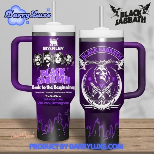 Black Sabbath Back To The Beginning Stanley Tumbler