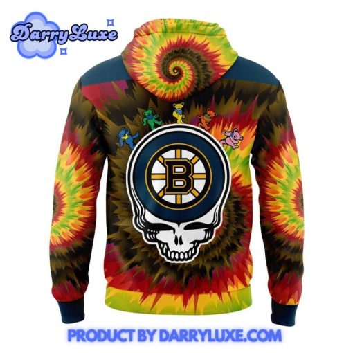 Boston Bruins Grateful Dead Night Hoodie Set