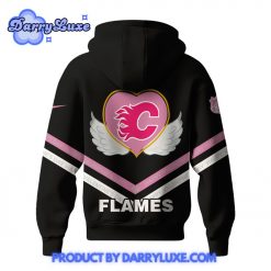 Calgary Flames 2025 Valentine Game Day Hoodie Set